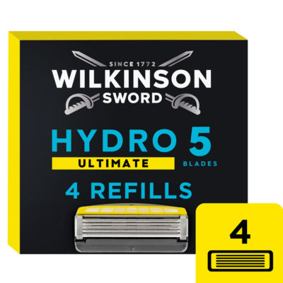 Hydro 5 Ultimate Men's Blade Refills 4 Pack