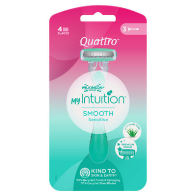 Wilkinson Sword Quattro For Women Disposable 3S