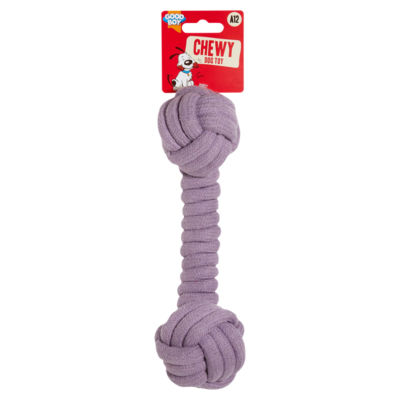 Good Boy Chewy Dog Toy Rope Dumbbell