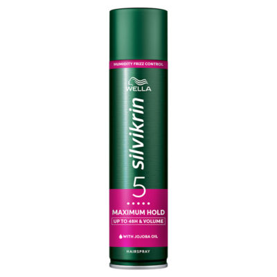 SILVIKRIN Maximum Hold Hair Spray 400Ml
