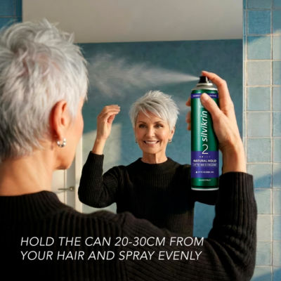 Wella Silvikrin Natural Hold Hairspray 400ml - ASDA Groceries