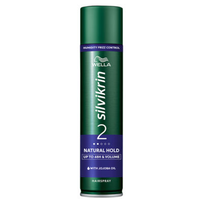 SILVIKRIN Natural Hold Hair Spray 250Ml