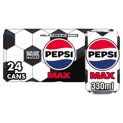 Pepsi Max 24 x 330ml - ASDA Groceries