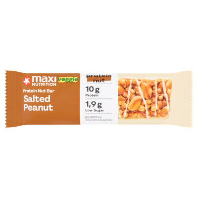 MaxiNutrition Veggie Protein Nut Bar Salted Peanut