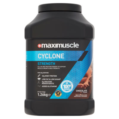 MaxiMuscle Cyclone Strength Chocolate Flavour