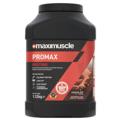 MaxiMuscle Promax Restore Chocolate Flavour