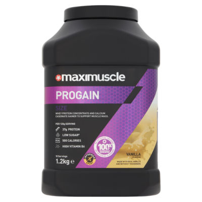 MaxiMuscle Size Progain Vanilla Flavour