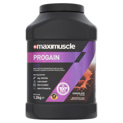 MaxiMuscle Progain Size Chocolate Flavour