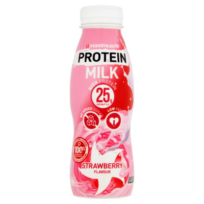 MaxiMuscle Protein Milk Strawberry Flavour