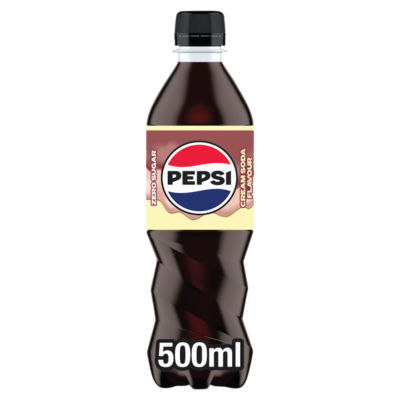 Pepsi Cream Soda Sugar Free 500ml