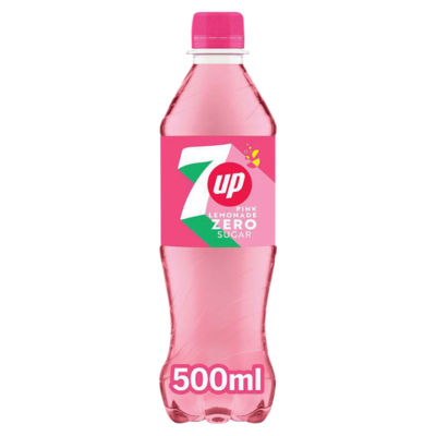 7UP Pink Lemonade Zero Sugar 500ml
