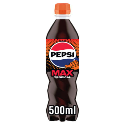 Pepsi Max Tropical Bottle 500ml