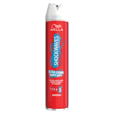 SHOCKWAVES Power Hold Spray Ultra Strong 250M