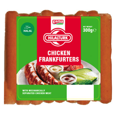Hilalturk Chicken Frankfurters 300g