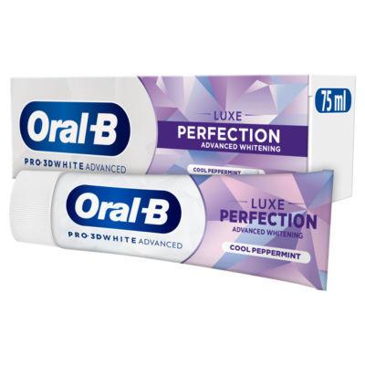 Oral-B 3D White Luxe Perfection Mint Toothpaste Whitening Enamel Protect - 75Ml - Image 10