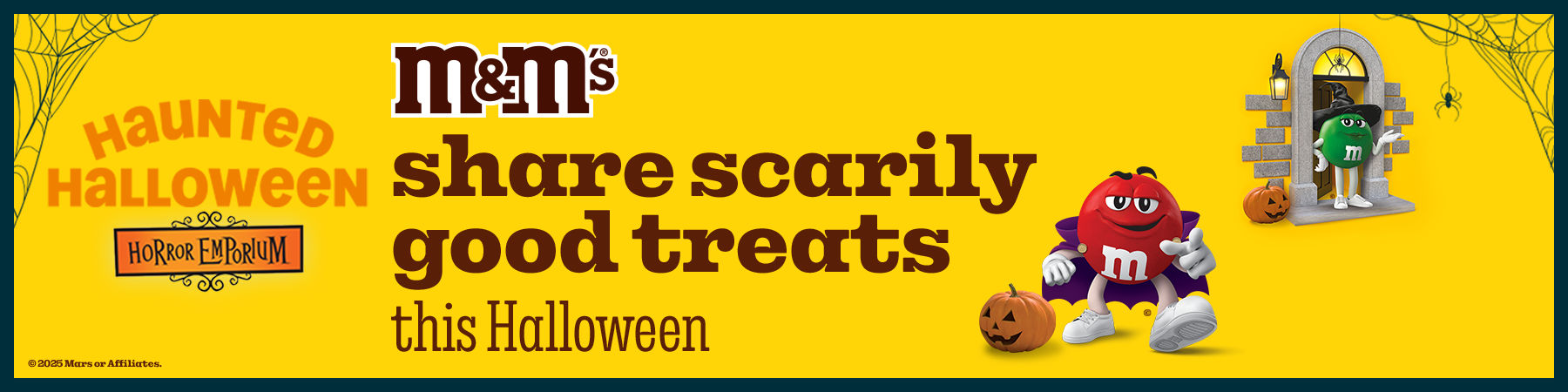 M&M's - Share Scarily good treats this halloween
