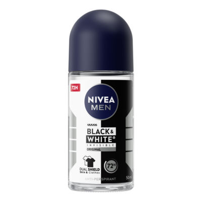 Nivea - Men Black & White Power Antiperspirant Deodorant Roll On (50ml)