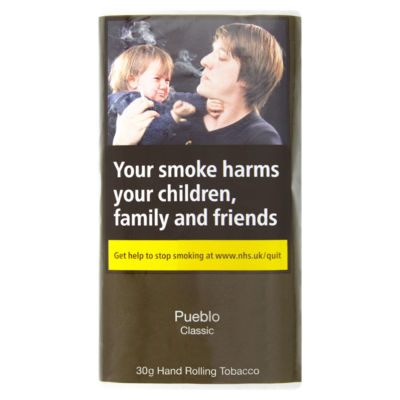 cheapest tobacco 30g in uk tesco Pueblo Classic Hand Rolling Tobacco 30g