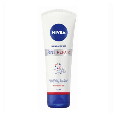 Nivea 3 In 1 Repair Hand Cream 100Ml