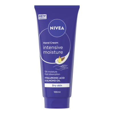 NIVEA Intensive Moisture Hand Cream (100ml), Nourishing Hand Cream with Almond O - Image 7