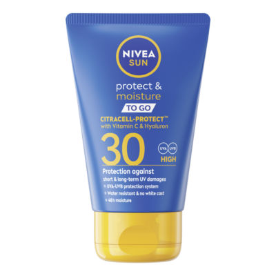 Nivea Protect & Moisture To Go SPF30 Lotion 50ml in Clear