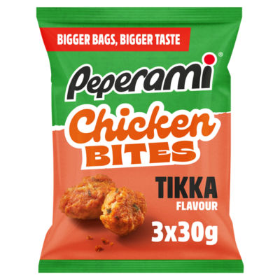Peperami Chicken Bites Tikka Flavour 3 X 30G (90G)