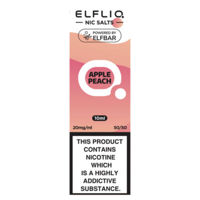 Elf Bar Elfliq Nic Salts Apple Peach 10ml