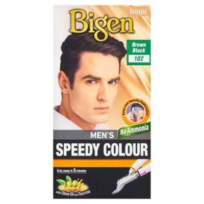 Bigen Men's Speedy Colour Brown Black 102