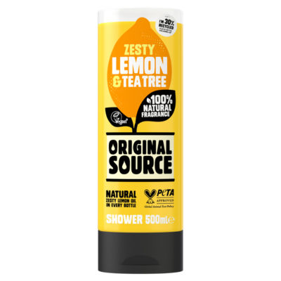 Original Source Zesty Lemon & Tea Tree Shower 500ml