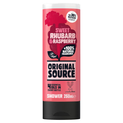 Original Source Shower Gel - Rhubarb & Raspberry 250ml
