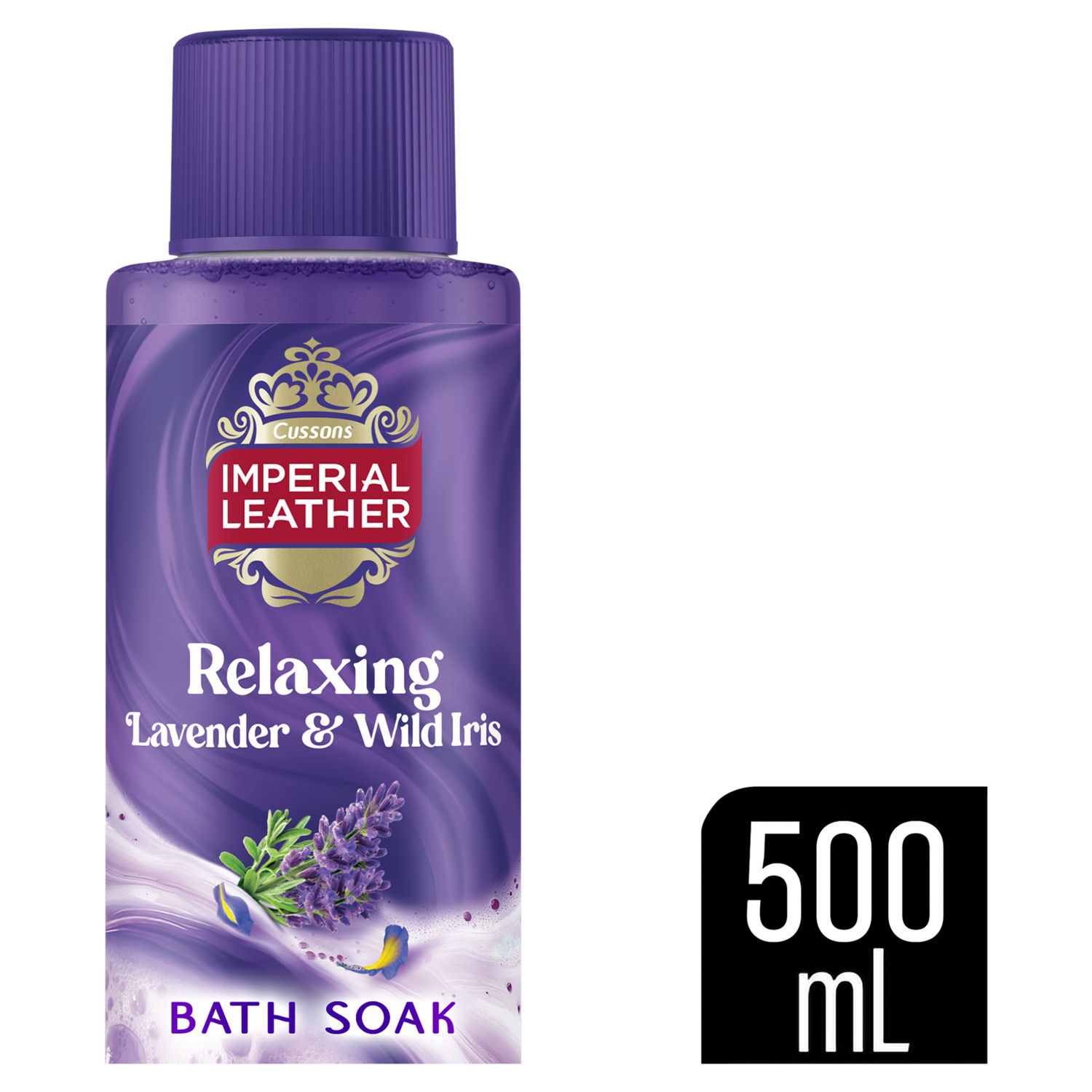 Imperial Leather Relaxing Lavender & Wild Iris Bath Soak 500ml
