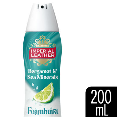 Imperial Leather Bergamot & Sea Minerals Foamburst Body Wash Foaming Shower Gel 200Ml