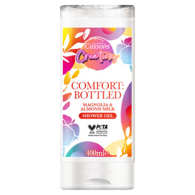 Cussons CREATIONS COMFORT BOTTLED SHOWER GEL 400ML