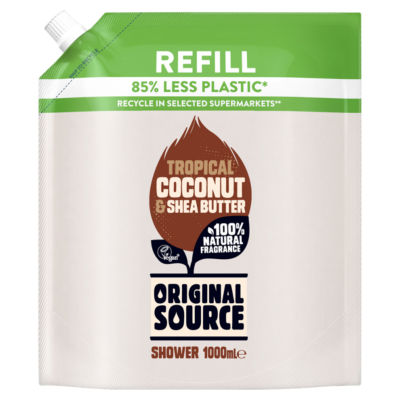 Original Source Coconut & Shea Butter Shower Gel Refill 1L