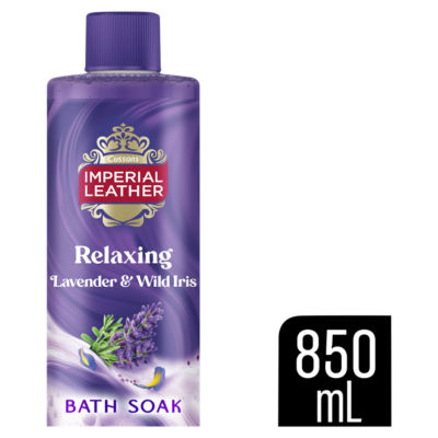 Imperial Leather Relaxing Lavender & Wild Iris Bath Soak 850ml