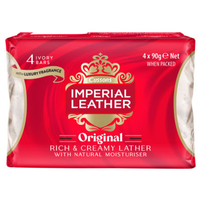 Imperial Leather Original Bar Soap 4x90g
