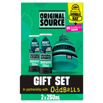 Original Source x Oddballs Gift Set with Shower Gel and Hat