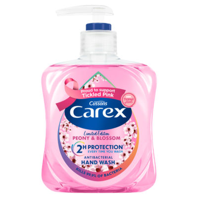 Carex Limited Edition Peony & Blossom Antibacterial Hand Wash 250ml