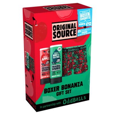 Original Source Odd Balls Boxers Gift Set