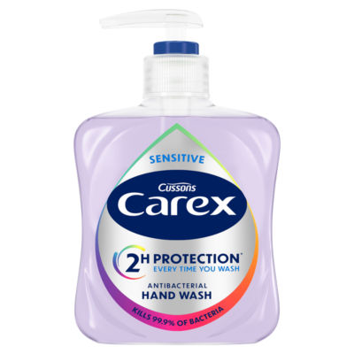 Carex Sensitive Antibacterial Hand Wash 250Ml