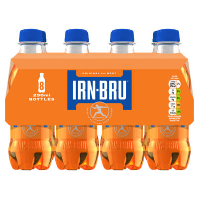 Irn-Bru Soft Drink 8 x 250ml Bottles