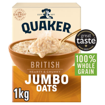 Quaker Jumbo Porridge Oats 1Kg