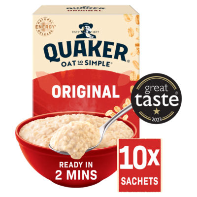 Quaker Oat So Simple Original Porridge Sachets 10X27g