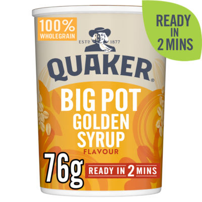 Quaker OSS BIG BIG POT GOLDEN SYRUP 75.9G