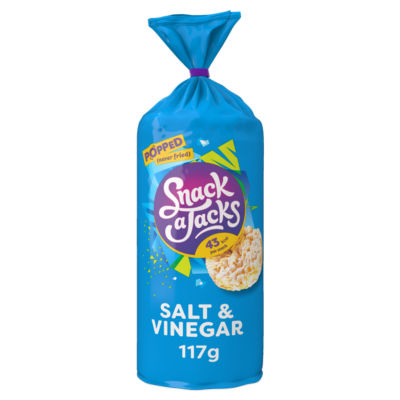 Snack a Jacks Salt & Vinegar Jumbo Rice Cakes