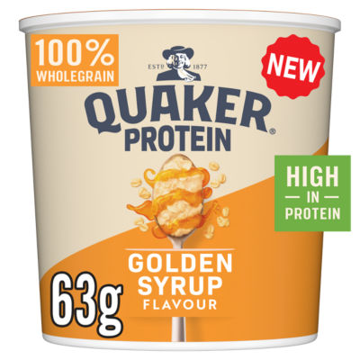 Quaker Protein Oat So Simple Golden Syrup Porridge Pot 63g
