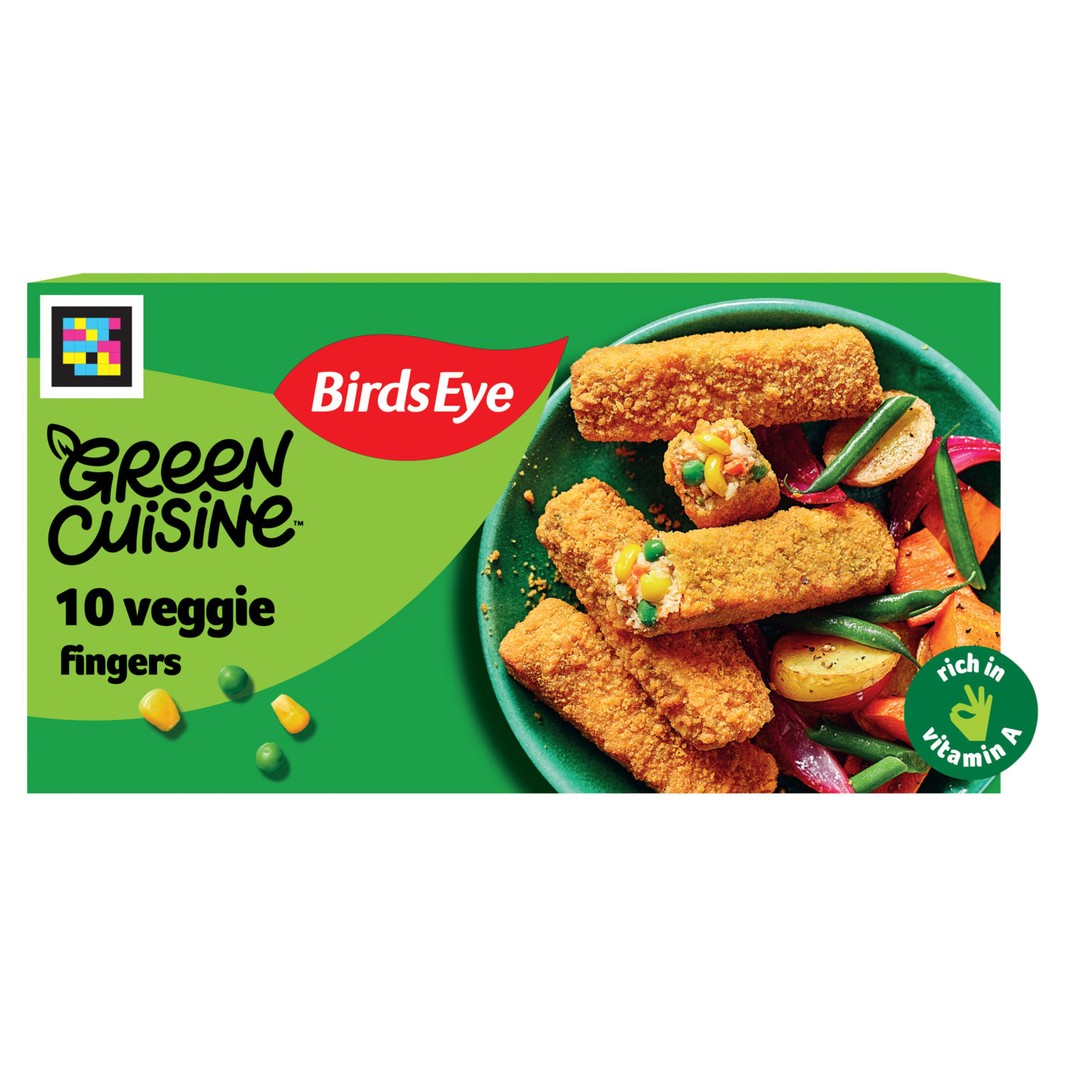 Birds Eye Green Cuisine Vegan Veggie Fingers 284g