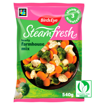 Birds Eye 4 Hearty Farmhouse Vegetable Mix 540G