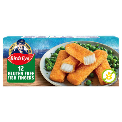Birds Eye Gluten Free Fish Fingers 12 Pack 360g