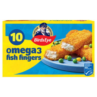 10 Breaded Omega 3 Fish Fingers 280g - ASDA Groceries